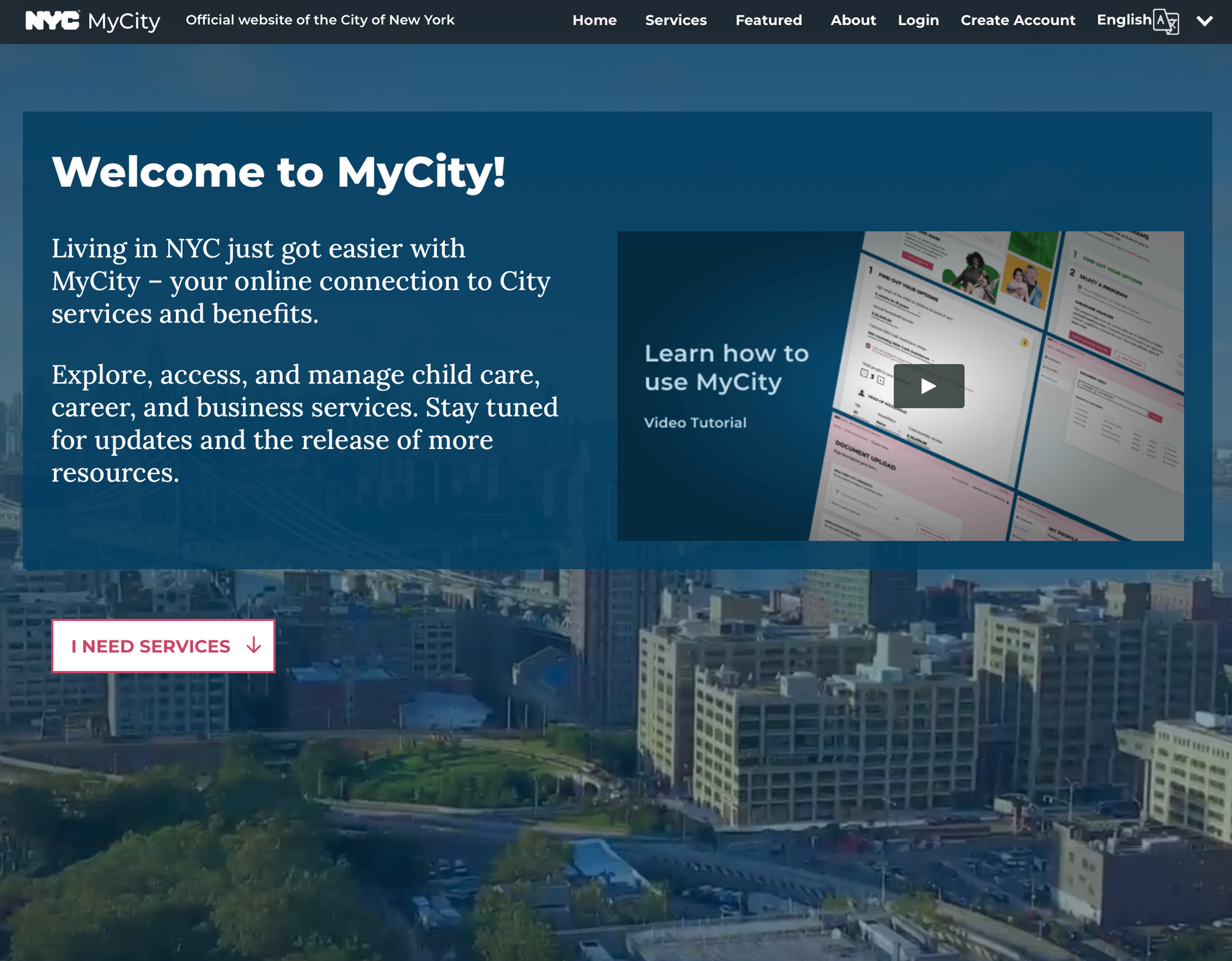 NYC MyCity